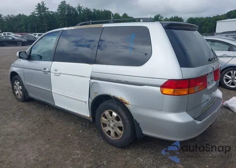 2003 Honda Odyssey Ex-L from USA, damaged, VIN 5FNRL18093B111239